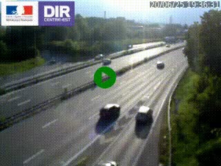<h2>Caméra routière à hauteur de la sortie 15 Chambéry-centre au PK 4,103 en direction d'Albertville</h2>