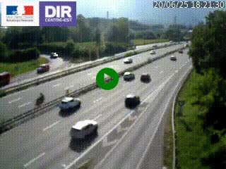 <h2>Caméra routière à hauteur de la sortie 15 Chambéry-centre au PK 4,103 en direction d'Albertville</h2>