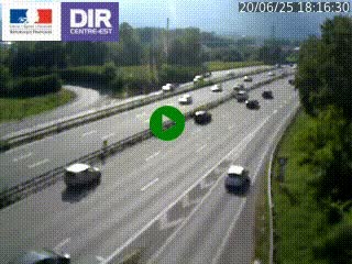 <h2>Caméra routière à hauteur de la sortie 15 Chambéry-centre au PK 4,103 en direction d'Albertville</h2>