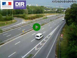 <h2>Caméra routière à hauteur de la sortie 15 Chambéry-centre au PK 4,103 en direction d'Albertville</h2>