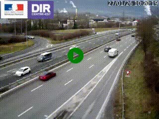 <h2>Caméra routière à hauteur de la sortie 15 Chambéry-centre au PK 4,103 en direction d'Albertville</h2>