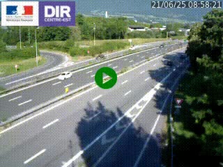 <h2>Caméra routière à hauteur de la sortie 15 Chambéry-centre au PK 4,103 en direction d'Albertville</h2>