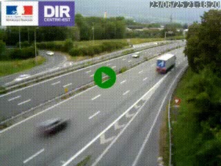 <h2>Caméra routière à hauteur de la sortie 15 Chambéry-centre au PK 4,103 en direction d'Albertville</h2>