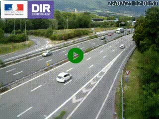 <h2>Caméra routière à hauteur de la sortie 15 Chambéry-centre au PK 4,103 en direction d'Albertville</h2>