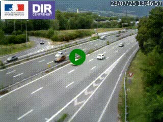 <h2>Caméra routière à hauteur de la sortie 15 Chambéry-centre au PK 4,103 en direction d'Albertville</h2>