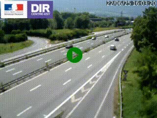 <h2>Caméra routière à hauteur de la sortie 15 Chambéry-centre au PK 4,103 en direction d'Albertville</h2>