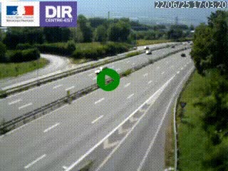 <h2>Caméra routière à hauteur de la sortie 15 Chambéry-centre au PK 4,103 en direction d'Albertville</h2>