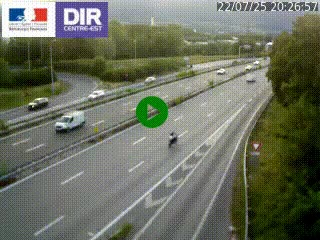 <h2>Caméra routière à hauteur de la sortie 15 Chambéry-centre au PK 4,103 en direction d'Albertville</h2>