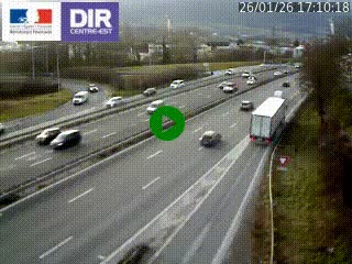 <h2>Caméra routière à hauteur de la sortie 15 Chambéry-centre au PK 4,103 en direction d'Albertville</h2>