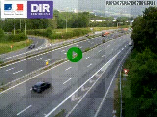 <h2>Caméra routière à hauteur de la sortie 15 Chambéry-centre au PK 4,103 en direction d'Albertville</h2>
