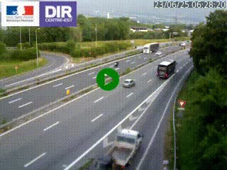 <h2>Caméra routière à hauteur de la sortie 15 Chambéry-centre au PK 4,103 en direction d'Albertville</h2>