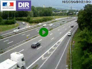 <h2>Caméra routière à hauteur de la sortie 15 Chambéry-centre au PK 4,103 en direction d'Albertville</h2>