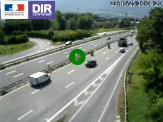 <h2>Caméra routière à hauteur de la sortie 15 Chambéry-centre au PK 4,103 en direction d'Albertville</h2>