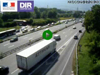 <h2>Caméra routière à hauteur de la sortie 15 Chambéry-centre au PK 4,103 en direction d'Albertville</h2>