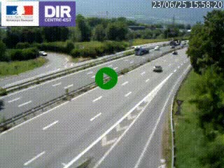 <h2>Caméra routière à hauteur de la sortie 15 Chambéry-centre au PK 4,103 en direction d'Albertville</h2>