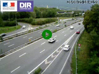 <h2>Caméra routière à hauteur de la sortie 15 Chambéry-centre au PK 4,103 en direction d'Albertville</h2>