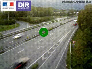 <h2>Caméra routière à hauteur de la sortie 15 Chambéry-centre au PK 4,103 en direction d'Albertville</h2>