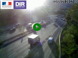 <h2>Caméra routière à hauteur de la sortie 15 Chambéry-centre au PK 4,103 en direction d'Albertville</h2>