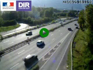 <h2>Caméra routière à hauteur de la sortie 15 Chambéry-centre au PK 4,103 en direction d'Albertville</h2>