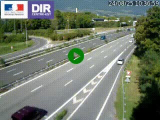 <h2>Caméra routière à hauteur de la sortie 15 Chambéry-centre au PK 4,103 en direction d'Albertville</h2>
