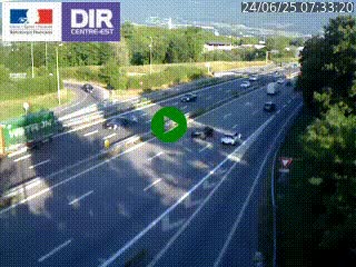 <h2>Caméra routière à hauteur de la sortie 15 Chambéry-centre au PK 4,103 en direction d'Albertville</h2>