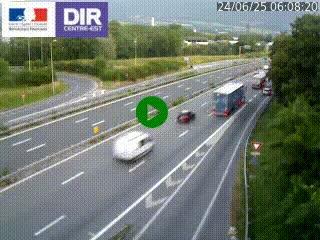 <h2>Caméra routière à hauteur de la sortie 15 Chambéry-centre au PK 4,103 en direction d'Albertville</h2>