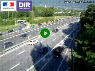 <h2>Caméra routière à hauteur de la sortie 15 Chambéry-centre au PK 4,103 en direction d'Albertville</h2>