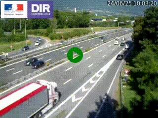 <h2>Caméra routière à hauteur de la sortie 15 Chambéry-centre au PK 4,103 en direction d'Albertville</h2>