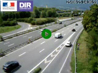 <h2>Caméra routière à hauteur de la sortie 15 Chambéry-centre au PK 4,103 en direction d'Albertville</h2>