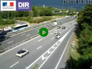 <h2>Caméra routière à hauteur de la sortie 15 Chambéry-centre au PK 4,103 en direction d'Albertville</h2>