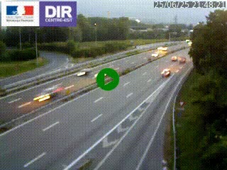 <h2>Caméra routière à hauteur de la sortie 15 Chambéry-centre au PK 4,103 en direction d'Albertville</h2>