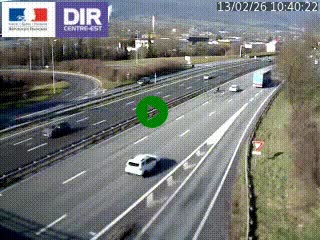 <h2>Caméra routière à hauteur de la sortie 15 Chambéry-centre au PK 4,103 en direction d'Albertville</h2>