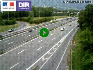 <h2>Caméra routière à hauteur de la sortie 15 Chambéry-centre au PK 4,103 en direction d'Albertville</h2>