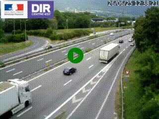 <h2>Caméra routière à hauteur de la sortie 15 Chambéry-centre au PK 4,103 en direction d'Albertville</h2>