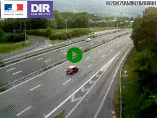 <h2>Caméra routière à hauteur de la sortie 15 Chambéry-centre au PK 4,103 en direction d'Albertville</h2>