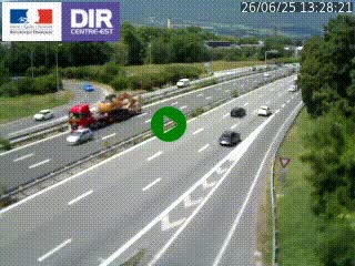 <h2>Caméra routière à hauteur de la sortie 15 Chambéry-centre au PK 4,103 en direction d'Albertville</h2>