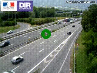 <h2>Caméra routière à hauteur de la sortie 15 Chambéry-centre au PK 4,103 en direction d'Albertville</h2>