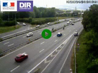 <h2>Caméra routière à hauteur de la sortie 15 Chambéry-centre au PK 4,103 en direction d'Albertville</h2>