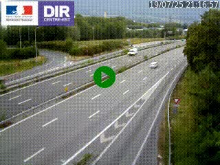 <h2>Caméra routière à hauteur de la sortie 15 Chambéry-centre au PK 4,103 en direction d'Albertville</h2>
