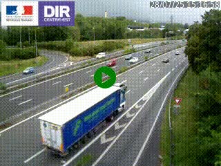 <h2>Caméra routière à hauteur de la sortie 15 Chambéry-centre au PK 4,103 en direction d'Albertville</h2>