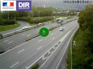 <h2>Caméra routière à hauteur de la sortie 15 Chambéry-centre au PK 4,103 en direction d'Albertville</h2>