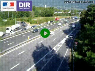 <h2>Caméra routière à hauteur de la sortie 15 Chambéry-centre au PK 4,103 en direction d'Albertville</h2>
