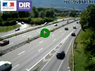 <h2>Caméra routière à hauteur de la sortie 15 Chambéry-centre au PK 4,103 en direction d'Albertville</h2>