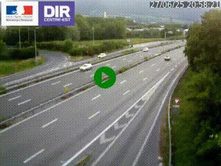 <h2>Caméra routière à hauteur de la sortie 15 Chambéry-centre au PK 4,103 en direction d'Albertville</h2>