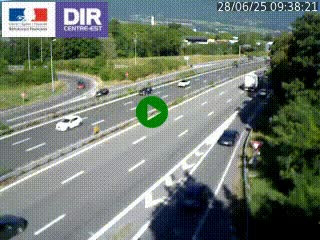 <h2>Caméra routière à hauteur de la sortie 15 Chambéry-centre au PK 4,103 en direction d'Albertville</h2>