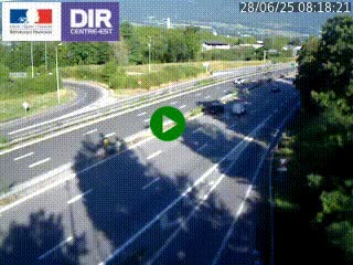 <h2>Caméra routière à hauteur de la sortie 15 Chambéry-centre au PK 4,103 en direction d'Albertville</h2>