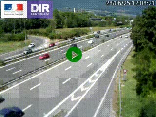 <h2>Caméra routière à hauteur de la sortie 15 Chambéry-centre au PK 4,103 en direction d'Albertville</h2>