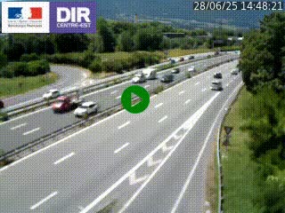 <h2>Caméra routière à hauteur de la sortie 15 Chambéry-centre au PK 4,103 en direction d'Albertville</h2>
