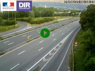 <h2>Caméra routière à hauteur de la sortie 15 Chambéry-centre au PK 4,103 en direction d'Albertville</h2>