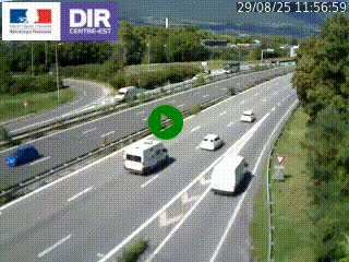 <h2>Caméra routière à hauteur de la sortie 15 Chambéry-centre au PK 4,103 en direction d'Albertville</h2>